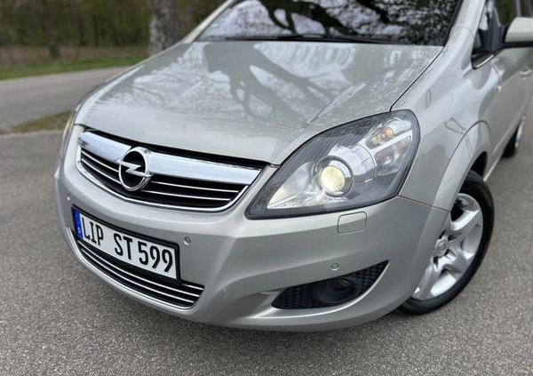 Opel Zafira cena 18900 przebieg: 234000, rok produkcji 2008 z Bystrzyca Kłodzka małe 497